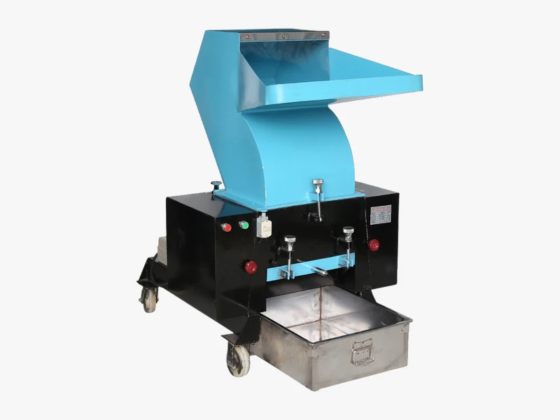 DECENT Angle Cutting Crusher with Integrated Feeding Hopper