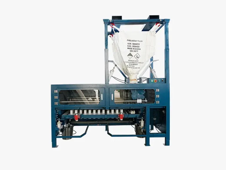 DECENT Automatic Flux Dispenser System with clear view of dispensing mechanism.