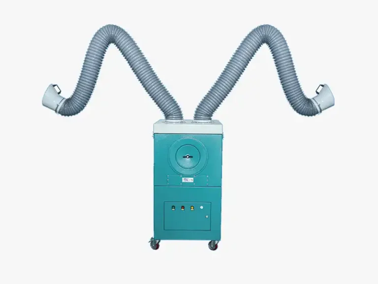DECENT DDC-ZS Series Small Capacity Double Arm Welding Fume Extractor