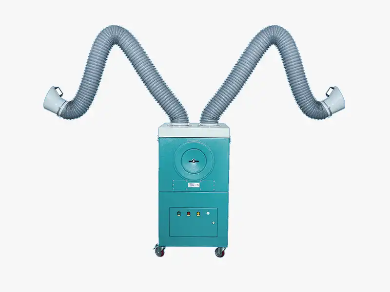 DECENT DDC-ZS Series Small Capacity Double Arm Welding Fume Extractor