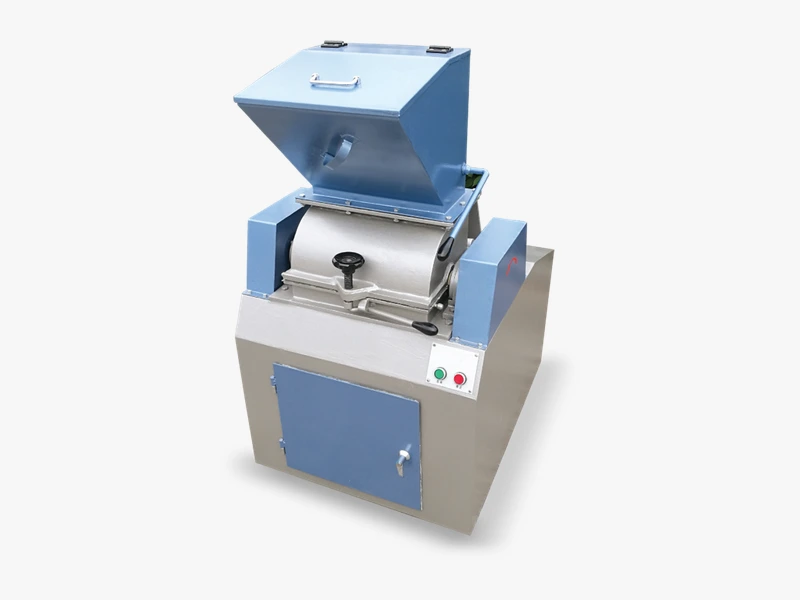 DECENT DHC150 Hammer Crusher – sealed lab crusher with adjustable discharge, handling wet/dry ore samples for mining and research.