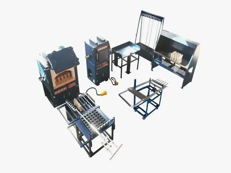 DECENT Fire Assay Multiload and Multipour System for high-efficiency sample handling.