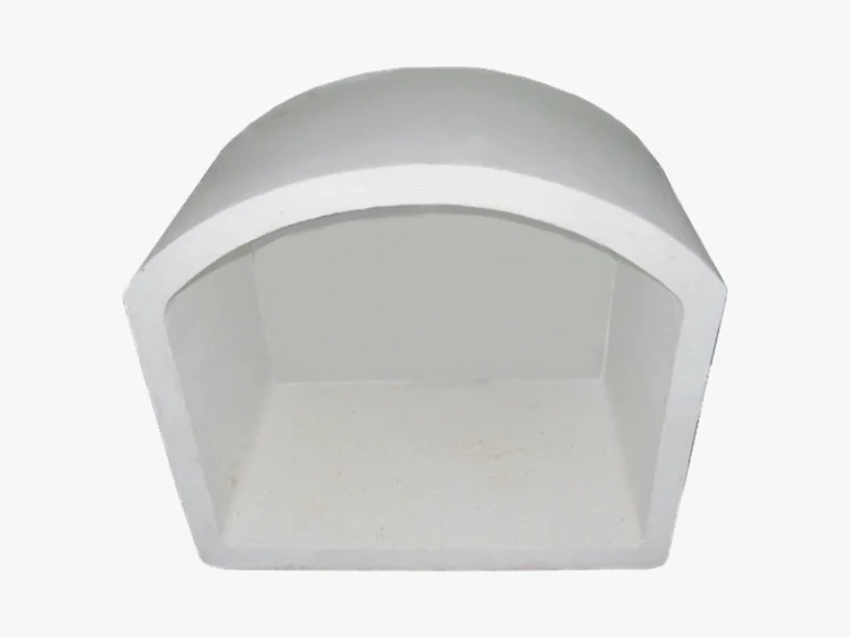 DECENT Furnace Chamber – White refractory ceramic chamber with an arched top, resisting ≥1600℃ for industrial and lab high - temperature processes.