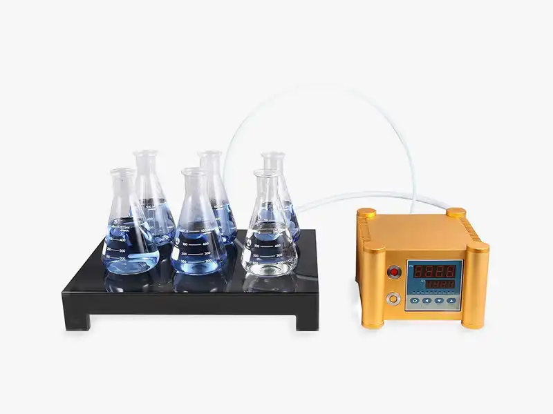 DECENT Lab Heating Plate with Multiple Flasks
