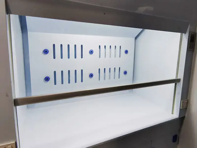 DECENT Polypropylene Fume Hood Interior View