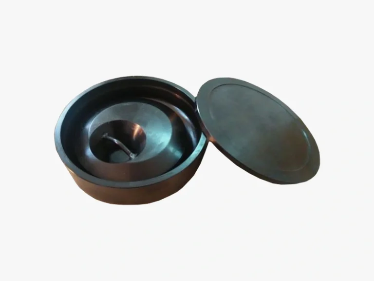 DECENT pulverizing bowl with its interior grinding ring and roller.