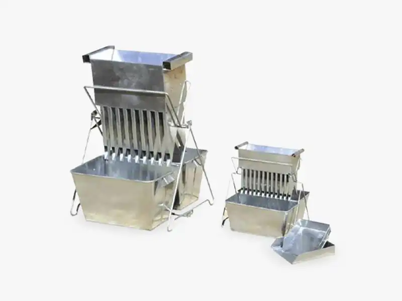 DECENT Riffle Splitter for accurate laboratory sample division