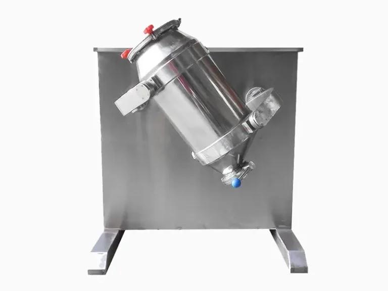 DECENT Three-Dimensional Mixer for Powder Blending in Operation
