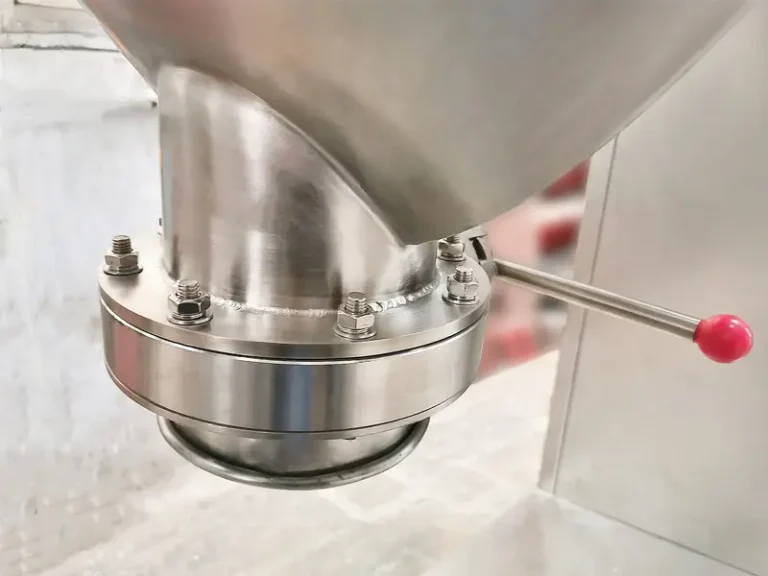 DECENT V Type Mixer Discharge Valve Detail