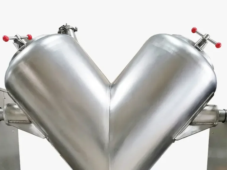 DECENT V Type Mixer for Powder Blending - Detail View