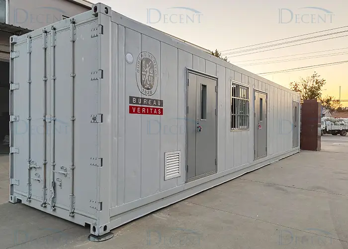 DECENT BV China Container Laboratory Project 2022 - Mobile Sample Prep Lab