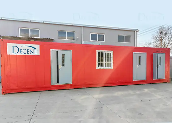 Qingdao Decent Group container laboratory deployed in Egypt – fully equipped modular lab enabling on-site geochemical analysis and research innovation.