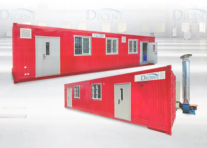 Qingdao Decent Group completes construction of two 40-ft container laboratories for Tanzania mining project – fully fitted sample prep, fire assay and analytical modules.