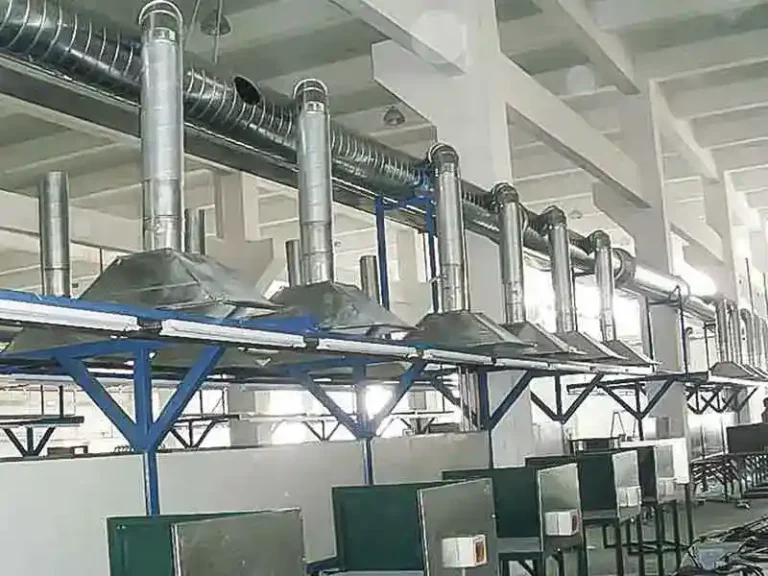 نظام تنظيف الدخان والغبار المركزي 02