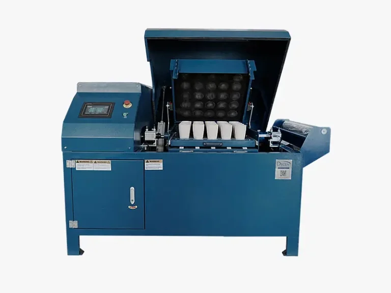 DECENT 25-Place Crucible Tumbler - High-Capacity Automated Flux Mixer for Fire Assay Labs