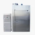 Stainless steel DECENT Drying Oven DDO-1-1-1350N/E with a separate control panel, designed for industrial or laboratory drying processes.