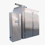 Large stainless steel DECENT Drying Oven DDO-2-2-2500N/E with a separate control panel, designed for high-capacity industrial drying.
