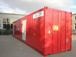 DECENT Cold-Resistant Sample Prep Lab operating effectively in a snow-covered, extremely cold environment