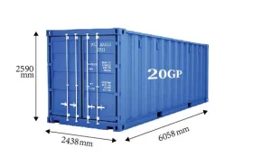 DECENT Mobile Containerized Lab 20ft container dimensions