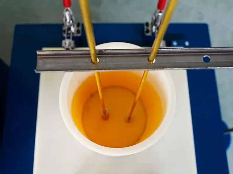 DECENT TML Penetration Tester - Copper Rod Insertion for Analysis