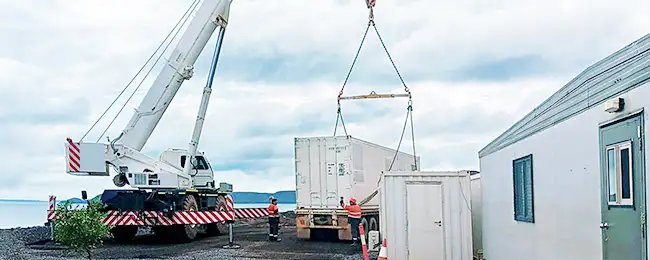 On-site Installation of Qingdao Decent Group's Mobile Containerized Lab